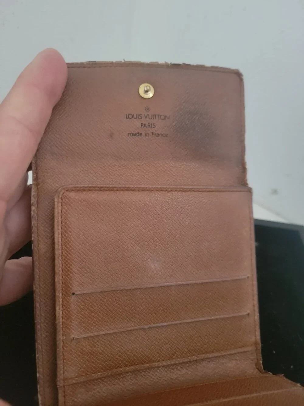 Louis Vuitton Much Loved Brown BiFold Men's Logo Wallet